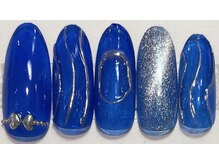 ヘアーアンドネイル ルシア(Hair&Nail Lucia)/マグネット×メタリックネイル！