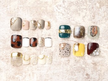 エムズネイル 高木店/フット定額デザイン