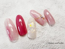 ハートパーツネイル