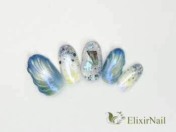 エリクサーネイル 神田(Elixir Nail)/シンプル/クーポン使用