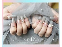 トレンドネイルスタジオ(Trend Nail Studio)/ラメグラデ + パーツ付け放題