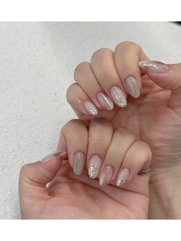 ネイルズ イロハ 新大久保店(NAILS 168)/シンプルニュアンス