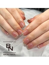 ボーネイル(BEAU NAIL)/ガラスフレンチ