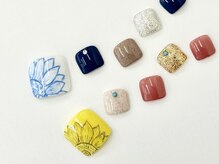 ネイルサロン クイール 小山店(NAIL SALON QUILL)/夏にやりたい♪落書きアート