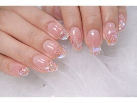 氷ネイル　チーク　持ち込み