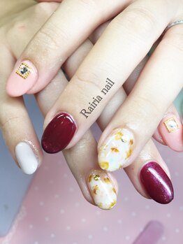 ライリアネイル(Rairia nail)/秋ネイル