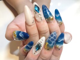 人魚の鱗 海 貝殻 渋谷