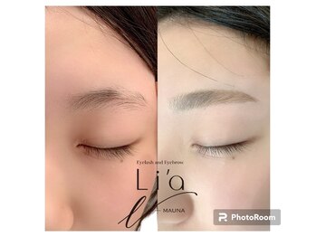 リア プラスマウナ(Li'a +MAUNA)/眉スタイリング
