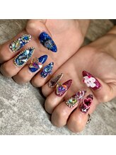 ダリア(Dahlia)/ギラギラネイル