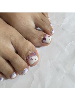 アイリッシュネイル 久屋大通店(Irish Nail)/フット ハートホロ