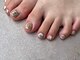 クレセントアイアンドネイル 天神大名店(Crescent Eye&Nail)の写真/素足になる季節に向けて、足元のオシャレも忘れずに♪足先までキレイな女性になりたい!と思っている方も◎
