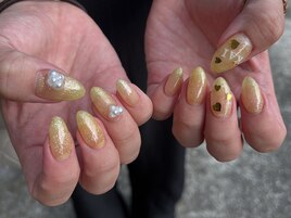 イエローニュアンスネイル