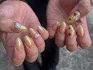 イエローニュアンスネイル