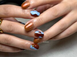 うねうねブラウンネイル