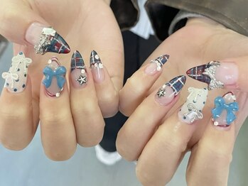 ゆびノさき/クリスマスネイル