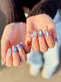 うるっと マーメイドネイル