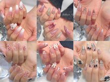 ベレッツァネイル 大阪 日本橋(BellezzaNail)の雰囲気（500種以上の豊富なパーツの品揃え★ロゴやキャラクターも有♪）