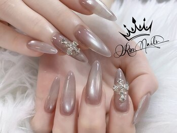 リンネイル 名古屋新栄町店(Rin.Nails)/10本長さ出し＋2本アート