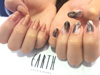 アース ネイルアイラッシュ 前橋店(EARTH Nail&Eyelash)/アートデザイン ¥8000