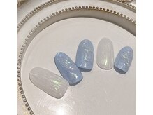 ハーティーネイル 自由が丘南口店(heartynail)/オーロラパウダー/ニュアンス/