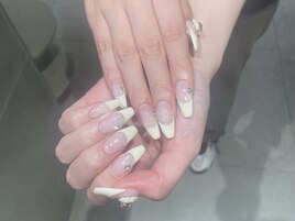 フレンチネイル　担当:星