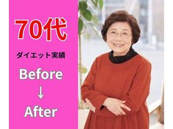 バランスアップラボ(バランスアップLAB)/70代 ダイエット実績