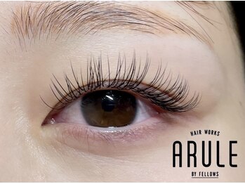 アルール バイ フェローズ(ARULE by fellows)の写真/話題沸騰中！最新フラットマットラッシュ導入♪最軽量・ふわふわの柔らかさ・持ち良しで理想のまつげに！