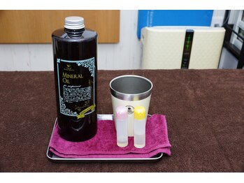 サポート鍼灸接骨治療院/足つぼ、ハンドマッサージオイル