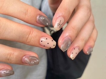 リリー 薬院店(Lily)の写真/アートのせ放題☆繊細なこだわりアートも“Lily薬院店”でなりたいを叶える◎持ち込みデザイン90分8800円～