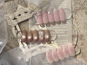 ベント 川西店(Vento)の写真/季節感あるおしゃれなデザインを多数ご用意♪初回オフ&ハンドケア込み!90分店内・持ち込み画像アート¥8000