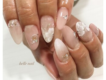 ニュアンス フラワーネイル