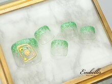 アンベリール 横浜店(Embellir)/(1283)貝殻パーツFootネイル