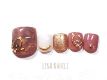 リノ カヒリ アイラッシュ(Lino kahili)/【フット】定額アート