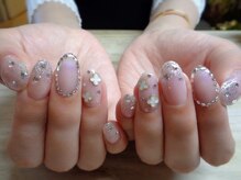 アミュリー ネイル アトリエ(Amury nail atelier)/シアー 大人 ブライダル 