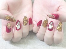 プライズアイリス アイラッシュ 池袋東口店(prize Iris eyelash)/くすみべっ甲ネイル【池袋】