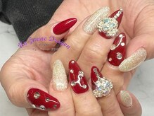 アン ジョーヌドラゴ/【ロングネイル】ボルドーネイル