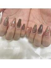 イフネイル(if nail)/◇ブラウンネイル◇