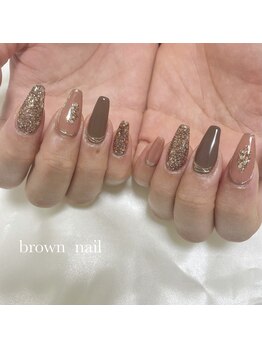 イフネイル(if nail)/◇ブラウンネイル◇