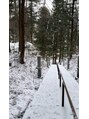 エクシアホワイトニング 京都四条店 仙台旅行に行った時の幻想的な雪景色に感動しました!
