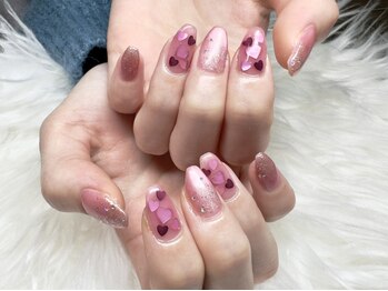 はあとねいる 宇都宮御幸ヶ原店の写真/高リピート率!シンプルネイル～トレンドのニュアンスネイルなど人気デザインがALL￥4400♪
