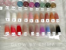 ロングネイルズ エマ(LongNails-Emma)/エアーブラシ使用チークネイル