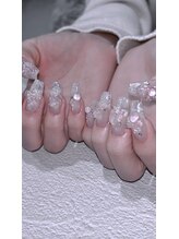 ルーミー アンド コー(Roomy&co.)/薔薇ネイル