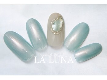 ラルナ ネイルアンドアイラッシュサロン(LA LUNA nail & eyelash salon)/26年6月7月◇定額ナチュラル◇