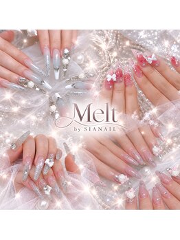 メルト バイ シアネイル(Melt by SIANAIL)の写真/『サロン難民の方必見』ロング/ショートのフォルムやモチ、再現性に自信アリ。口コミ★4.97の実力サロン