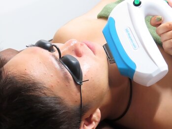 サロンTMP 熊本菊池の写真/男性の脱毛は当たり前の時代★清潔感のあるモテ肌に♪痛みも少ない最新脱毛！お得なクーポンも多数ご用意！