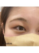 ネイルアンドアイラッシュ シャトン(Chaton)/上下まつげパーマ◆￥6000