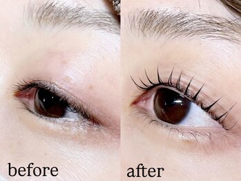 アルール バイ フェローズ(ARULE by fellows)の写真/【自然な目元で印象UP↑】まつげの状態や瞼の形に合わせたロッドを選定してあなただけのデザインに！