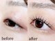 アルール バイ フェローズ(ARULE by fellows)の写真/【自然な目元で印象UP↑】まつげの状態や瞼の形に合わせたロッドを選定してあなただけのデザインに！
