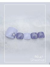 はあとねいる 武蔵境駅南口店/フットネイルデザイン【047】