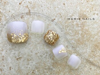 マリーネイルズ 横浜店(MARIE NAILS)/フット定額 ギラギラ 0710d